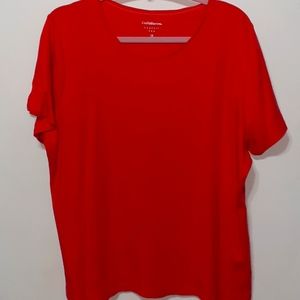 🎀Final Markdown🎀 Croft & Barrow short sleeve Tee size 1X